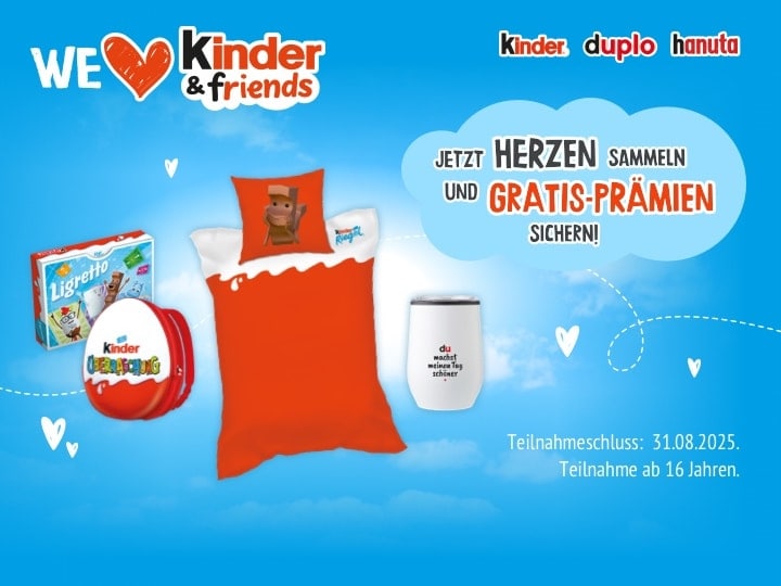 Ferrero We love kinder & friends