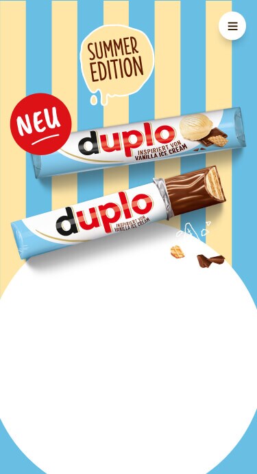 duplo inspiriert von Vanilla Ice Cream